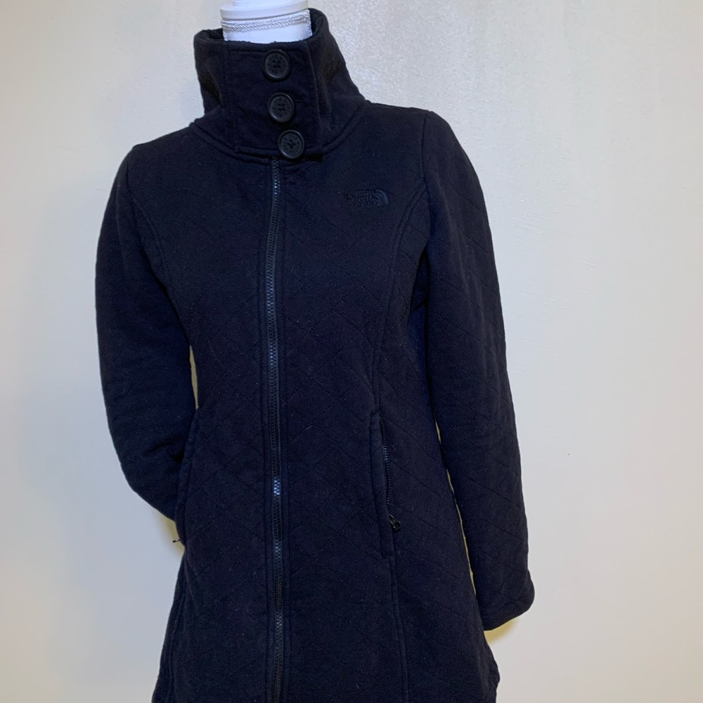 The North Face Jacket with a 3 Button Collar